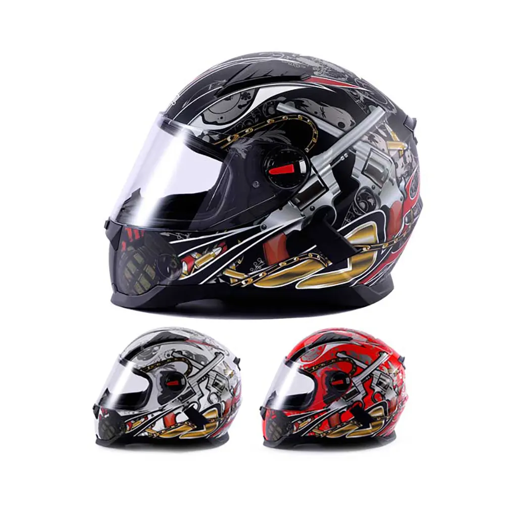 Off Road MotorBike ABS DOT Smart Bluetooth Racing Motocross Helmet Full Face Riding Motorcycle Accessories Helmet Manufactures