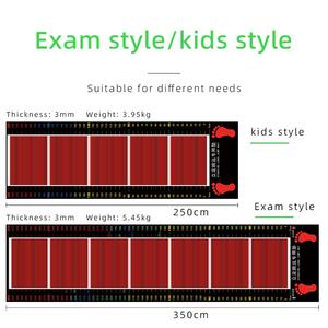 Tapis de saut professionnel 250/350cm de Long échelle précise <span class=keywords><strong>Test</strong></span> de saut en longueur antidérapant pour Gym Fitness - Product Image 2