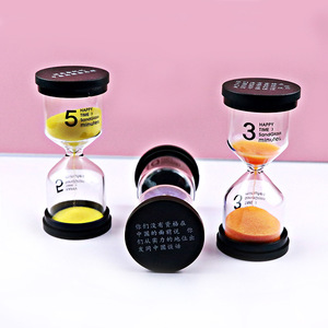 Temporizador de arena de Vidrio colorido, nuevo reloj de arena, reloj con temporizador para juegos, aula, hogar, oficina, técnica de vidrio soplado, estilo de amor - Product Image 4