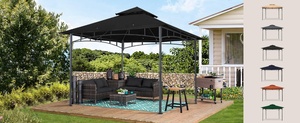 ABCCANOPY Metallpavillon 2.7 m Pavillon Pergola Gartenpavillon Partyzelt Festzelt Farbwahl Pavillon <span class=keywords><strong>de</strong></span> <span class=keywords><strong>jardin</strong></span> tonnelle <span class=keywords><strong>barnum</strong></span> - Product Image 3