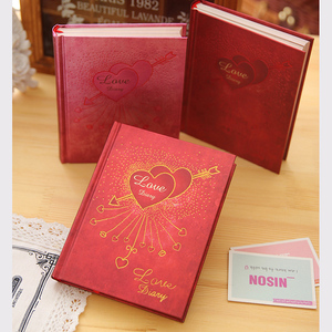 2026 Đỏ hồng câu chuyện tình yêu tùy chỉnh Memo Nhật Ký Tạp Chí máy tính xách tay A5 bìa cứng kế hoạch cho cô gái - Product Image 2