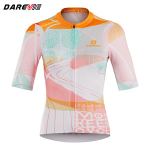 Camisetas de Ciclismo Darevie Personalizadas por el Fabricante, <span class=keywords><strong>Ropa</strong></span> de Ciclismo, Malla Sakura, Tejido Transpirable, <span class=keywords><strong>Ropa</strong></span> <span class=keywords><strong>para</strong></span> Bicicleta - Product Image 4