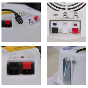 Портативная потолочная акустическая система K-903 BT для улицы, <span class=keywords><strong>5</strong></span> дюймов, 10 Вт, полнодиапазонная, из полипропилена, для компьютера - Product Image 6