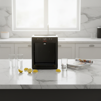 Distributeur d'eau électrique de bureau Lonsid, en plastique, chaud/froid, avec système UV-C numérique, idéal pour la maison et l'hôtel – Offre spéciale
