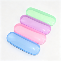 Étui à lunettes simple en plastique rigide avec fermeture à pression, modèle Yjh001, 5-5,9 pouces, pour lunettes de lecture optiques, prix d'usine Xinjingakang