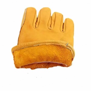 Gants de soudage ultra-résistants avec conception renforcée à double couche, anti-abrasion, vente en gros directe d'usine, personnalisables - Product Image 5
