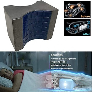 Gel Oreiller De Jambe De Mousse de Mémoire, Pour Surélever les Jambes Reste Oreiller, Oreiller De Genou De Mousse de Mémoire - Product Image 4