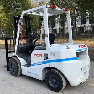 Chariot élévateur japonais d'occasion Tcm 3 tonnes 5 tonnes 10 tonnes diesel à bas prix Chariot élévateur d'occasion à vendre bon état dans la cour propre - Product Image 3