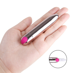 Mini Vibrador de Bala Plateado de Alta Calidad, Juguetes Sexuales al por Mayor para Mujeres, Bolas Anales, Vibrador de Bolas para Sexo Anal - Product Image 3