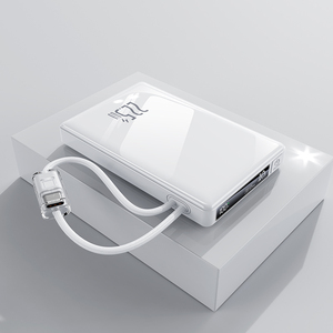 <span class=keywords><strong>Banco</strong></span> de Energía Portátil de Carga Rápida 3C con Pantalla Digital, Acabado Brillante, 10 000 MAh 20 000 MAh, Compacto y de Alta Capacidad - Product Image 1