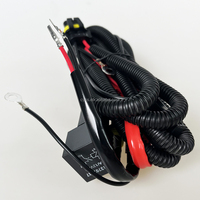 Accessoires d'éclairage automobile, kit de conversion 40A 12V 35W/55W, faisceau de câblage de relais de lampe, fil H11, ampoules de phare HID, adaptateur de fil