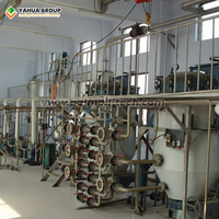 Nouvelle ligne de production de raffinage d'huile de palme numérique entièrement automatique de haute précision YAHUA, en acier inoxydable, capacité de 5 à 100 tonnes/jour, fabriquée au Henan