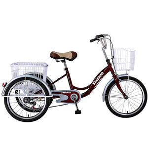 Fábrica de China Venta caliente <span class=keywords><strong>Tribike</strong></span> bicicleta V freno barato triciclo adulto triciclo bicicleta/Triciclo cargobike/bicicleta Triciclo de carga - Product Image 3