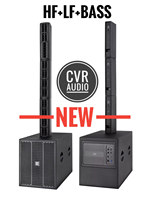Système de colonne de sonorisation active CVR PRO AUDIO T-504&T-18SP, haut-parleur de ligne active, woofer néodyme de 18 pouces, étanche, portable, Bluetooth