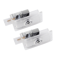 Accesorios de coche HD logotipo personalizado proyector lámpara 3D fantasma sombra luz LED Puerta de coche luces de bienvenida para Dodge coche luces LED