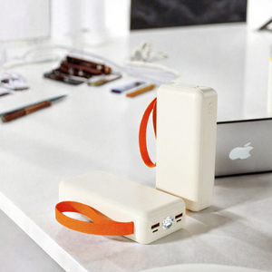 พาวเวอร์แบงค์ความจุสูง 30000mAh พร้อมสายชาร์จ 4 เส้น ไฟฉุกเฉิน รองรับการชาร์จเร็ว PD 22.5W ชาร์จพกพาได้ รองรับการเชื่อมต่อ Type-C รองรับพลังงานแสงอาทิตย์ - Product Image 3