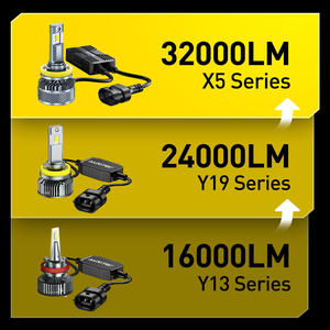 Bombillas LED AUXITO X5 H11, 170W, 16000LM, 900% Más Brillantes, 6500K, Blanco Frío, Bombilla LED para Faros Antiniebla H8 H9 - Product Image 6