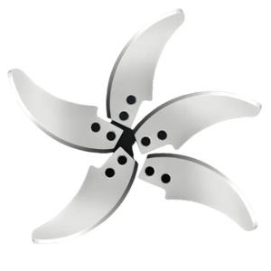 식품 등급 스테인리스 정밀 식품 절단 칼날 (버 없음, 고기/채소용 논스틱) - Product Image 3