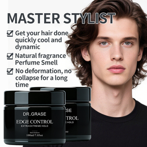 Cire coiffante mate à tenue forte <span class=keywords><strong>pour</strong></span> hommes, <span class=keywords><strong>coiffure</strong></span> longue durée, facile à laver, non grasse - Product Image 4