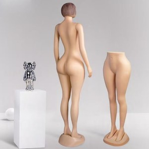 도매 PE 플라스틱 머리없는 원피스 형태 디스플레이 스탠드 마네킹 플러스 사이즈 큰 가슴과 엉덩이와 섹시한 여성 - Product Image 6