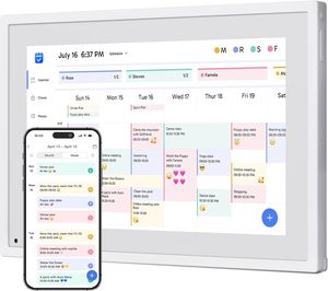 Marco de Fotos Digital IPS de 10.1 Pulgadas y 1920x1080 con Calendario de <span class=keywords><strong>Google</strong></span> - Product Image 1