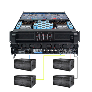 บอร์ดแอมพลิฟายเออร์ <span class=keywords><strong>Class</strong></span> D กำลังสูง 5000w สเตอริโอ แอมพลิฟายเออร์กำลังขับ 4 แชนแนล สำหรับขาย - Product Image 4