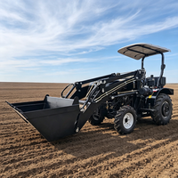 Tracteur diesel haute performance CE EPA 50HP pour la culture des vergers et des légumes, tracteur de culture des terres agricoles avec levage hydraulique