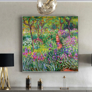 Reproducciones de Arte Impresionista de Claude Monet, Lienzos Decorativos de Pared, Pinturas de Jardín de Flores, Pósters e Impresiones para Sala de Estar - Product Image 2