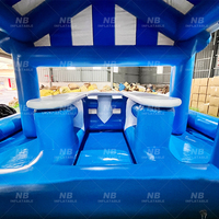 Tente de bar gonflable en PVC pour adultes, pour fêtes sur la plage et utilisation en piscine, certifiée CE, 5 à 10 passagers