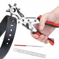 Perforateur en cuir de poinçon de petit perforateur en cuir rotatoire résistant