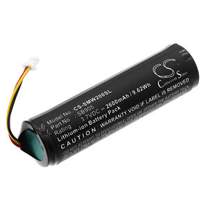 शीरे mxw हैंडहेल्ड ट्रांसमीटर, mxw <span class=keywords><strong>2</strong></span>, 95a35233, sb905 2600mah/9.62wh - Product Image 2