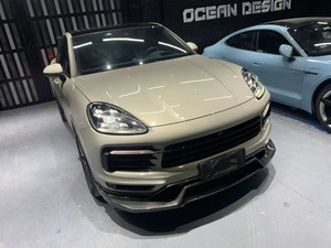 Kit de Carrocería de Fibra de Carbono para Porsche Macan, Difusor Delantero Estilo TH Mejorado para Macan, Alerón - Product Image 2