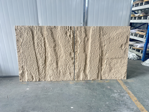 Sonsill 3D decorazione pannello in pietra di poliuretano pannelli in pietra di flusso fungo onda pietra - Product Image 2