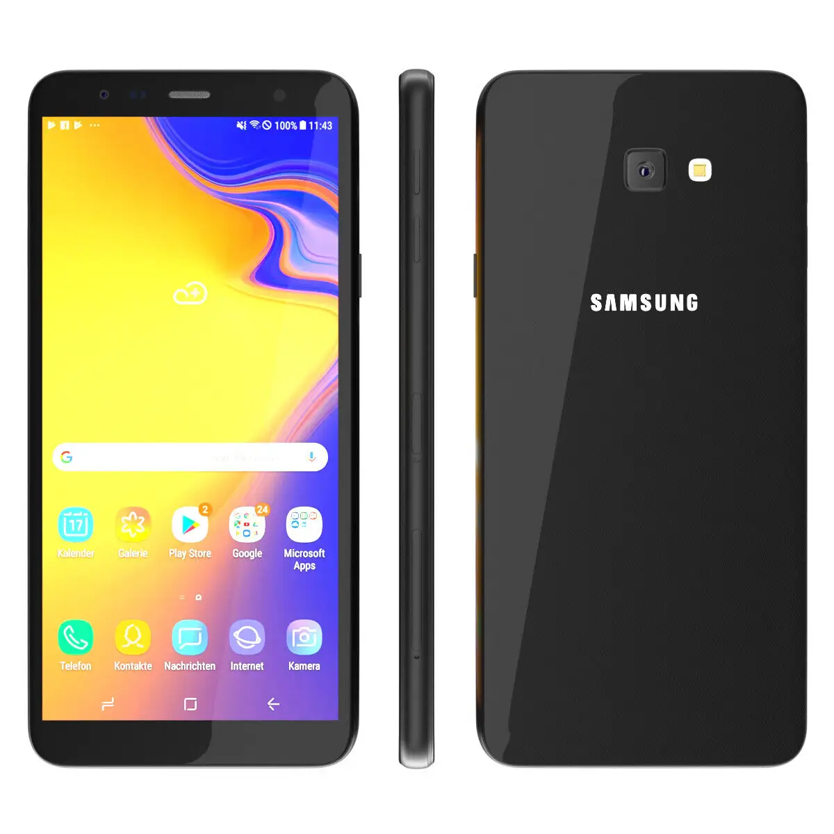 Samsun Galaxy J4 Plus SM-J415F - 16GB - Black (Unlocked)