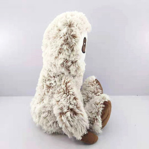 Peluche di Bradipo con Schiena Imbottita e Pelo Lungo, Giocattolo Morbido a Forma di Bradipo Cartoonesco, Animale Selvatico della Giungla, Regalo Decorativo per la Cameretta di Bambini e Bambine - Product Image 3