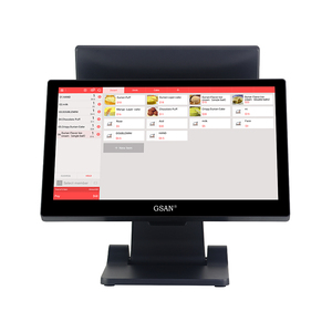 Vente en gros système POS ensemble Pc Windows caisse enregistreuse tout en un écran tactile capacitif système POS machine pour restaurant - Product Image 2