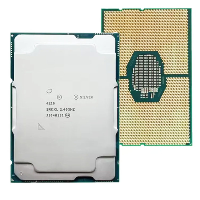 Xeon Server CPU Processor Gold Xeon Silver Series 4210 14 Nanometers LGA 3647 2.2GHz Socket Type Used for Server PC Application