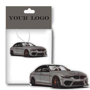 Ambientador de Papel Personalizado para Auto, Accesorios de Decoración Interior para Vehículo, Fragancia para Auto con Logotipo Personalizado - Product Image 5