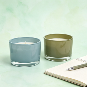 Venta al por Mayor de Frascos de Vidrio de Colores de 4oz para Velas, Recipientes Cilíndricos Vacíos para Velas Aromáticas, Recipientes para Aromaterapia en el Hogar - Product Image 4