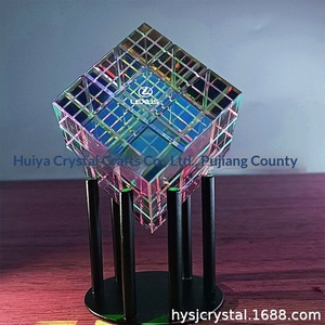 Attrape-soleil <span class=keywords><strong>Magik</strong></span> Chroma Cube, décoration de table en cristal - Product Image 3