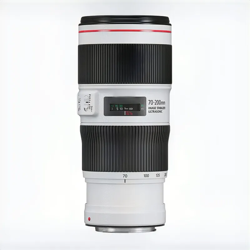 Obiettivo della fotocamera usato EF 70-200mm f/4L IS II USM SLR obiettivo della fotocamera teleobiettivo zoom classe L