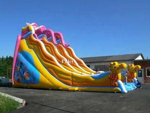 Calamardo grande al aire libre inflable <span class=keywords><strong>salto</strong></span> <span class=keywords><strong>cascada</strong></span> tobogán para adultos y niños castillo hinchable Paraíso - Product Image 5