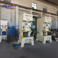 Machine de poinçonnage pneumatique haute vitesse Zhongshun de haute précision avec moteur 5,5 kW 380V, contrôle PCL stable, pour pièces automobiles, garantie 1 an