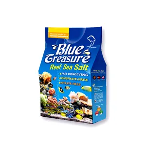 Vente chaude Bleu Trésor aquarium artificiel naturel cristaux corail récif sel de mer - Product Image 1