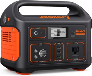 Jackery 500 Portable Station 518Wh Solar Generator MPPT 500W AC Outlet Lithium <b>Battery</b> <b>Backup</b> for Outdoor/ Home Portable Power S - Product Image 1