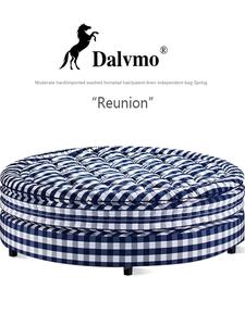 Matelas fait main en poils de queue sans colle, matelas à ressorts naturels, matelas rond, matelas exclusif pour les personnes aisées - Product Image 5