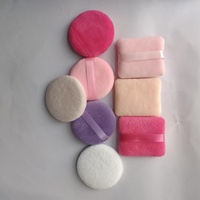 Vente en gros de poudres en vrac super douces effet cristal et éponges à poudre de miel, houppettes de poudre fixatrice rondes super douces effet cristal