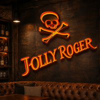 Lettres en relief 3D personnalisées avec éclairage frontal LED, logo orange doré illuminé pour la publicité de restaurant, bar, devanture de magasin