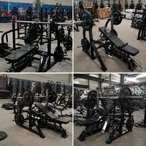 Stazione Multifunzione FRS per Panca Piana con Sistema di Sicurezza Integrato, Panca Regolabile per Sollevamento Pesi, Inclinabile e Declinabile per <span class=keywords><strong>Palestra</strong></span> - Product Image 2