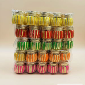 Multi Color Wedding Event Purpose Diwali Diya Gift Festive Diwali Decor Multicolor <b>Tealight</b> <b>Holders</b> for Joyful Celebrations - Product Image 1